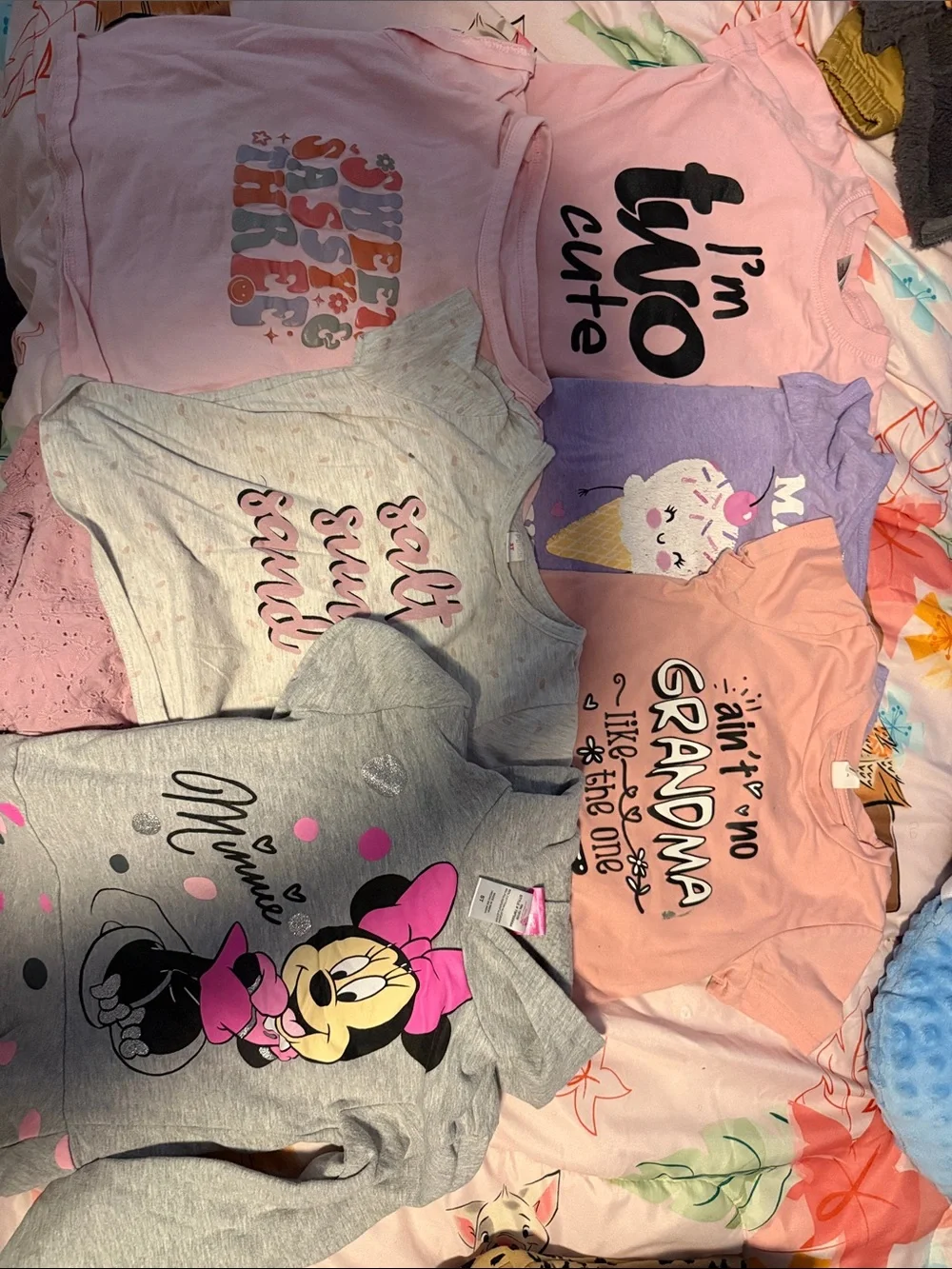 Assorted 3/4/5T Girls Tops